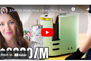 3HR/Week Side Hustle = $6K/Month: How to Make, Pack, and Ship Tumblers from Home