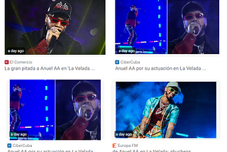 Anuel AA faces backlash for his performance at La Velada del Año, deafening the crowd, which he…