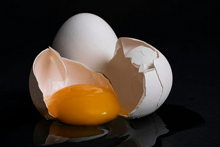 A raw egg