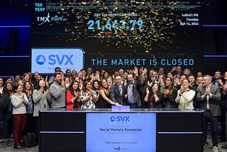 SVX Announces Impact Index at Toronto Stock Exchange