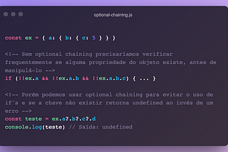 Optional Chaining