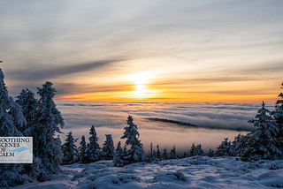 Calming Music For Anxiety Panic & Stress | Winter Scenery |How To Reduce Anxiety & Stress Naturally