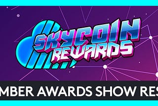 Skycoin Rewards | September 2019 Results