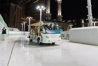 Smart Golf Carts for Tawaf in Makkah — Makkah Breaking News