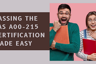 Ace the SAS A00-215 Certification: Tips and Tricks
