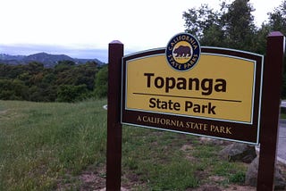 Topanga State Park LA