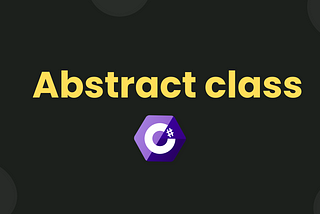 abstract class in c#
