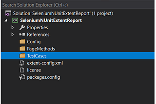 Selenium with Nunit+ExtentReports