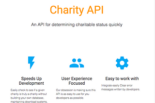 Charity API: Charityapi.org