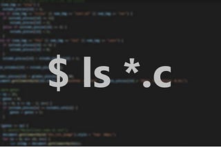 What happens if you type ls *.c and press enter in your linux shell?