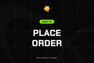 How to Place Order