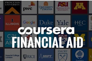 How to get financial aid for Coursera courses