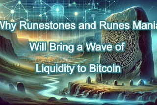 Why Runestones and Runes Mania Will Bring a Wave of Liquidity to Bitcoin