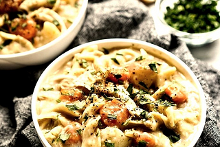 Soups, Stews and Chili — Chicken Soup — Instant Pot Creamy Chicken Noodle Soup