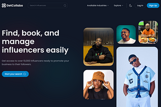 GetCollabo: The easiest way to find, book, and manage influencers