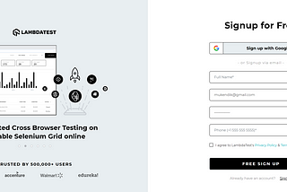 Getting started with LambdaTest, the cloud distributed test execution platform.