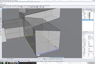 How to build 3D model using shell techniques in Rhino?