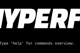 Hyperfoil CLI in a browser (screenshot)