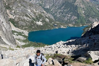 Hiking the Enchantments trail