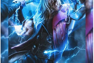 Thor Wears His New MCU Costume In Love & Thunder Fan Art