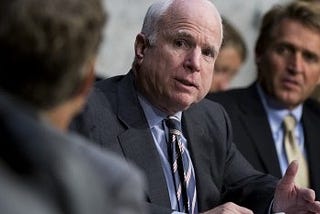 I’ll say two nice things about John McCain…