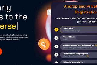MoonRaise Airdrop & Private Sale Results