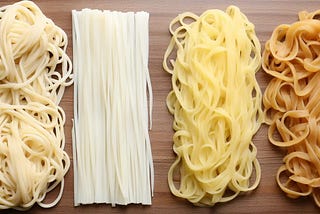 Comparison of Chinese Japanese and Korean noodles