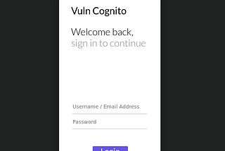 CloudGoat: Vulnerable_Cognito