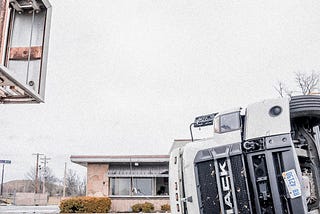 Short story: the storm brought it in.