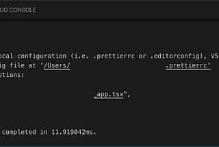 Prettier single quote setting not respected in .tsx files (VS Code)