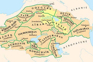 Figures pour l’article “Les bases historiques de la question du Haut-Karabagh” (C. Mutafian)