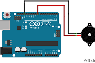 Notas musicais no Buzzer do Arduino