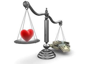 Love or money, which should come first in a relationship?