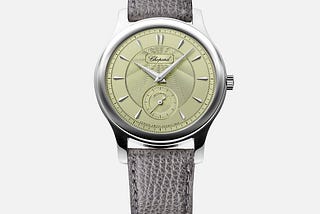 Chopard has crafted an ice-green L.U.C 1860 wristwatch for Only Watch.