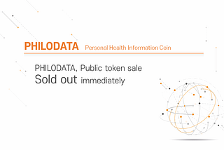 ‘PHILODATA’, public token sale sold out immediately