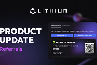 Lithium Product Update