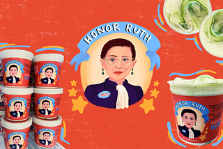 Honoring Notorious RBG One Scoop of Ice Cream at a Time
