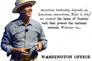 Washington Office is Where American Innovation Meets National Security — And I’m All In
