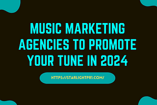 Marketing Agency for Music