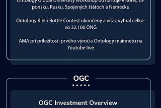 Ontology mesačná správa (Júl 2019)