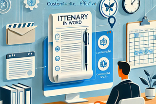 The Ultimate Guide to Itinerary Templates in Word: Comprehensive, Customizable, and Effective