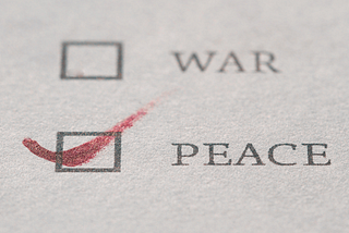 A Note on Peace Day: The Reality of War, Darkness, and a Two-Faced World