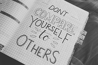 Comparing yourself with others