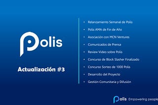 Polis 3.0 — Actualización #4