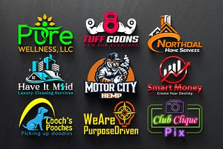 I will create innovative modern business logo design and redesign
