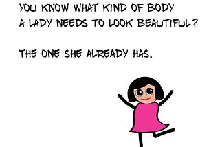 a lady needs to look gorgeous?