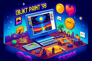 Compete and Create: Objkt Paint ’98 on Tezos