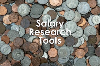Salary Research Tools