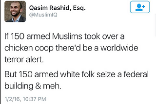 What would happen if 150 armed Muslims took over a chicken coop?