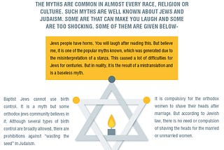 Top 3 Myths About Jews and Judaism